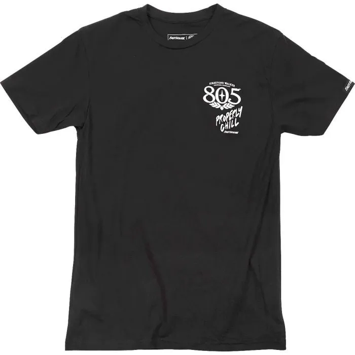 805 QUIVER SS TEE BLACK