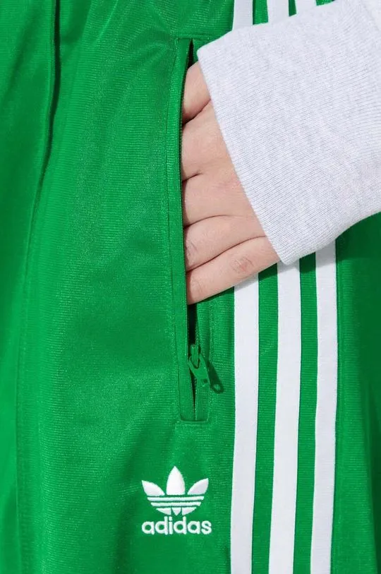 adidas Originals joggers Firebird Loose green color IP0634