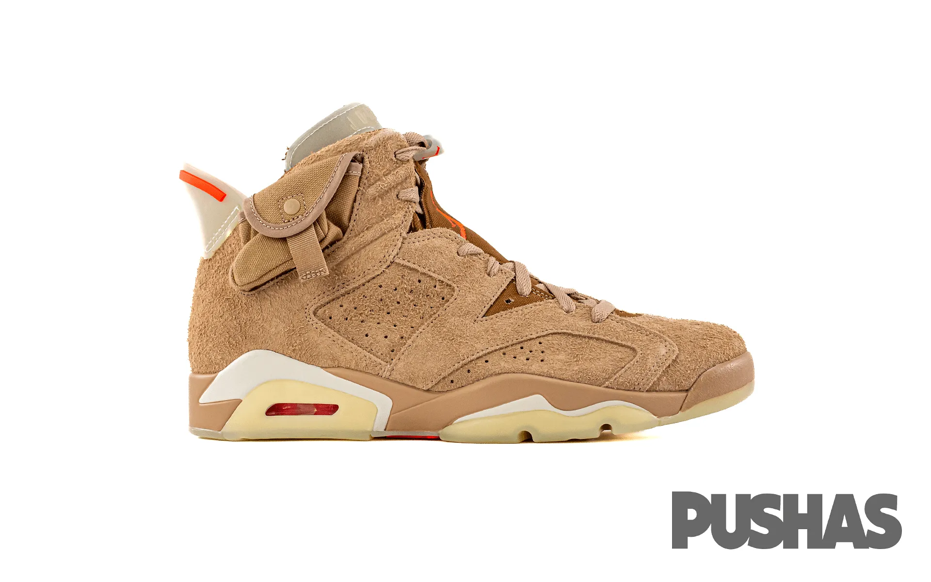 Air Jordan 6 x Travis Scott Retro 'British Khaki' (2021)