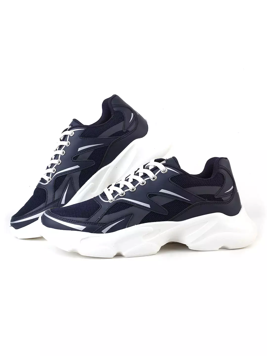 Alberto Torresi Navy Laceup Sports Shoes