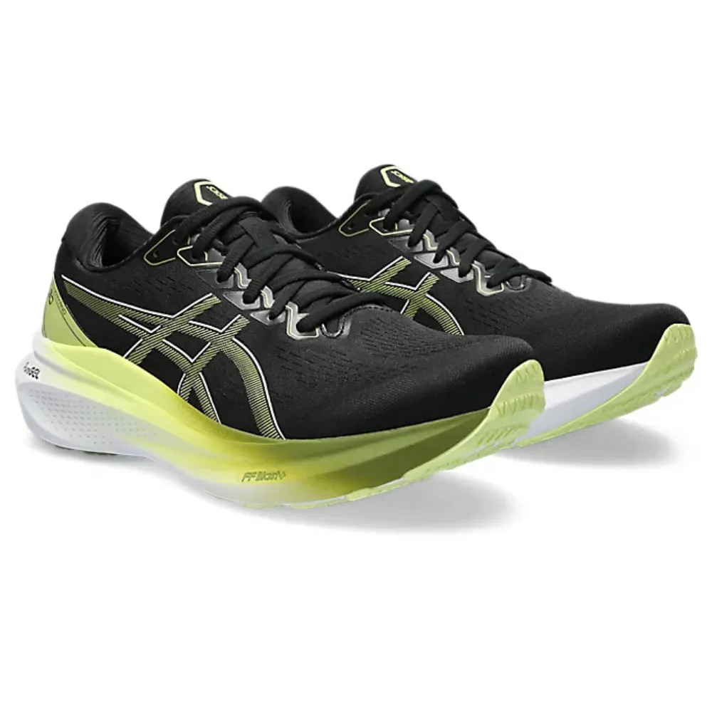 ASICS Men's Gel-Kayano 30 Running Shoe (Black/Glow Yellow)