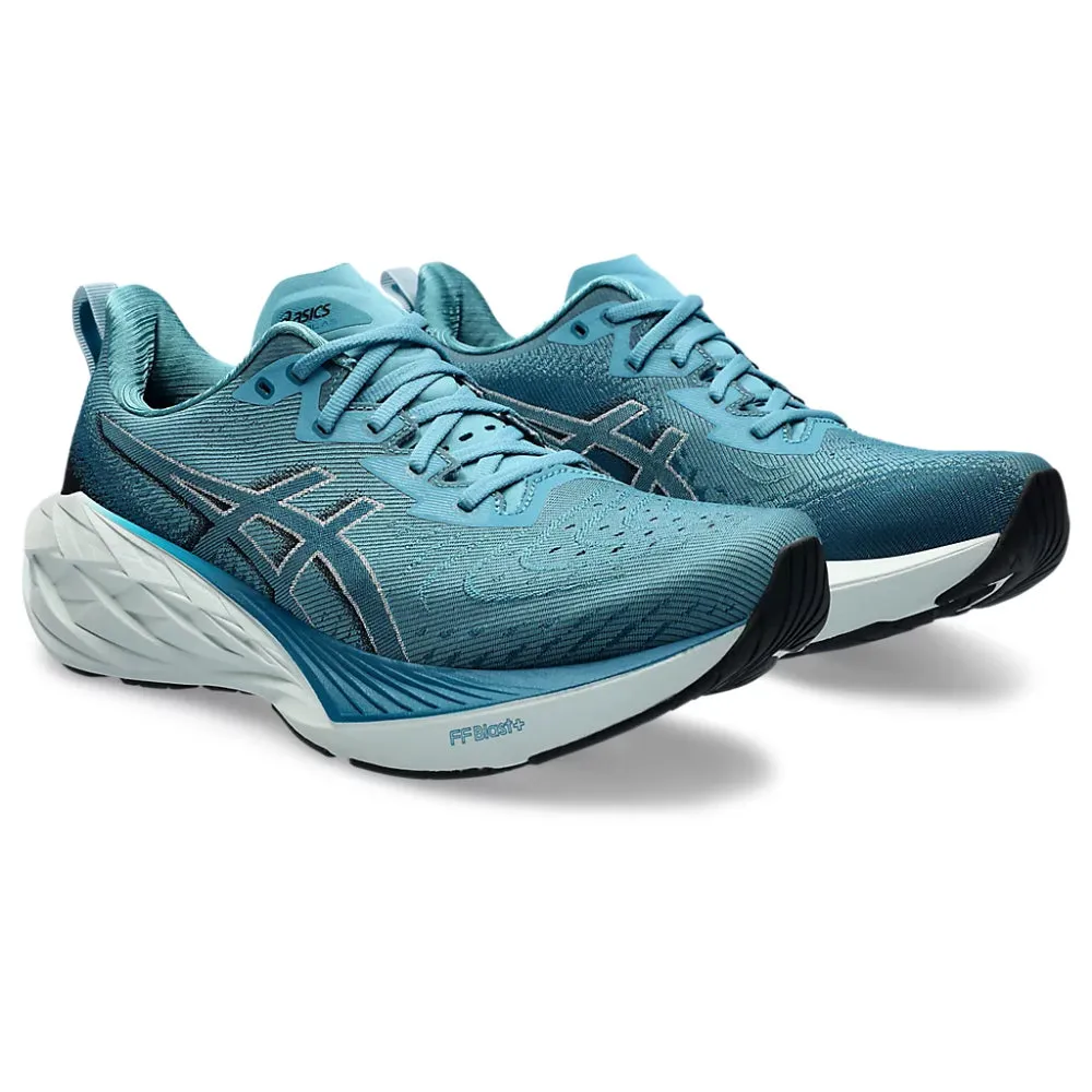 ASICS Men's Nova Blast 4 Running Shoe (Blue Teal/Evening Teal)