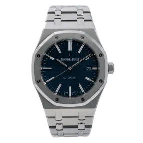 Audemars Piguet Royal Oak Selfwinding 15400ST Blue Dial With Stainless Steel Bracelet