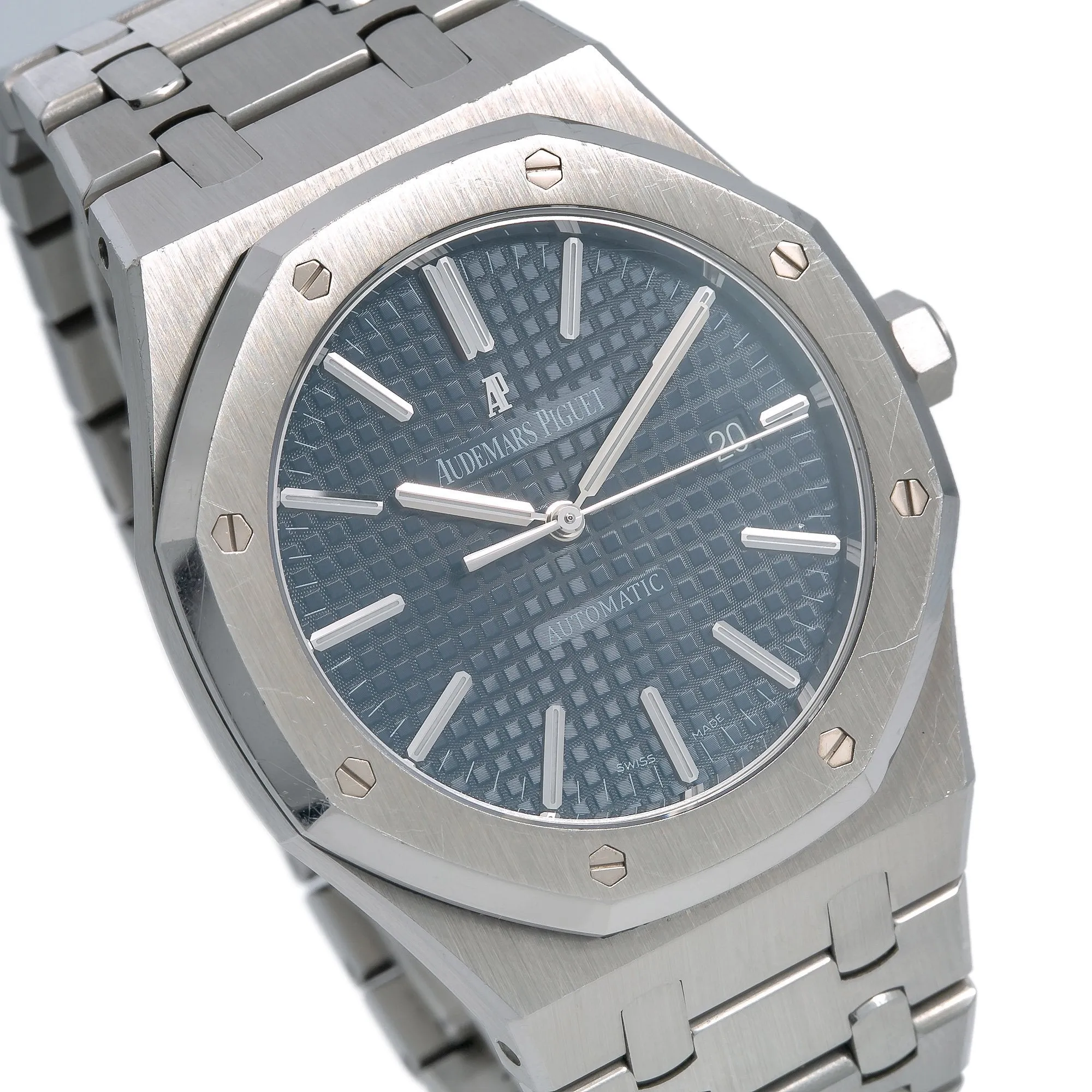 Audemars Piguet Royal Oak Selfwinding 15400ST Blue Dial With Stainless Steel Bracelet