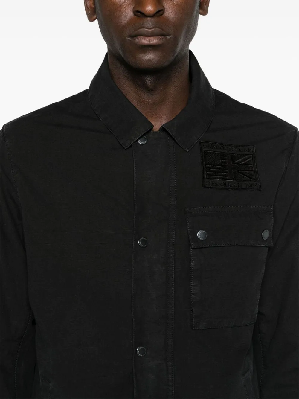 Barbour International Coats Black