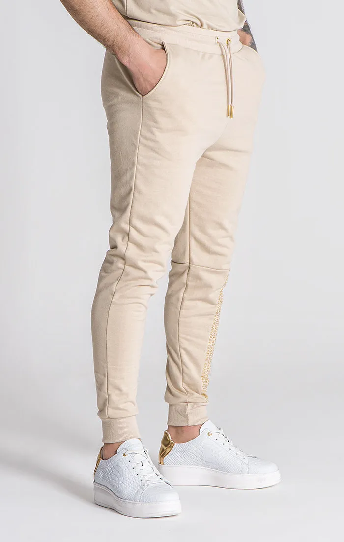 Beige Subtle Joggers