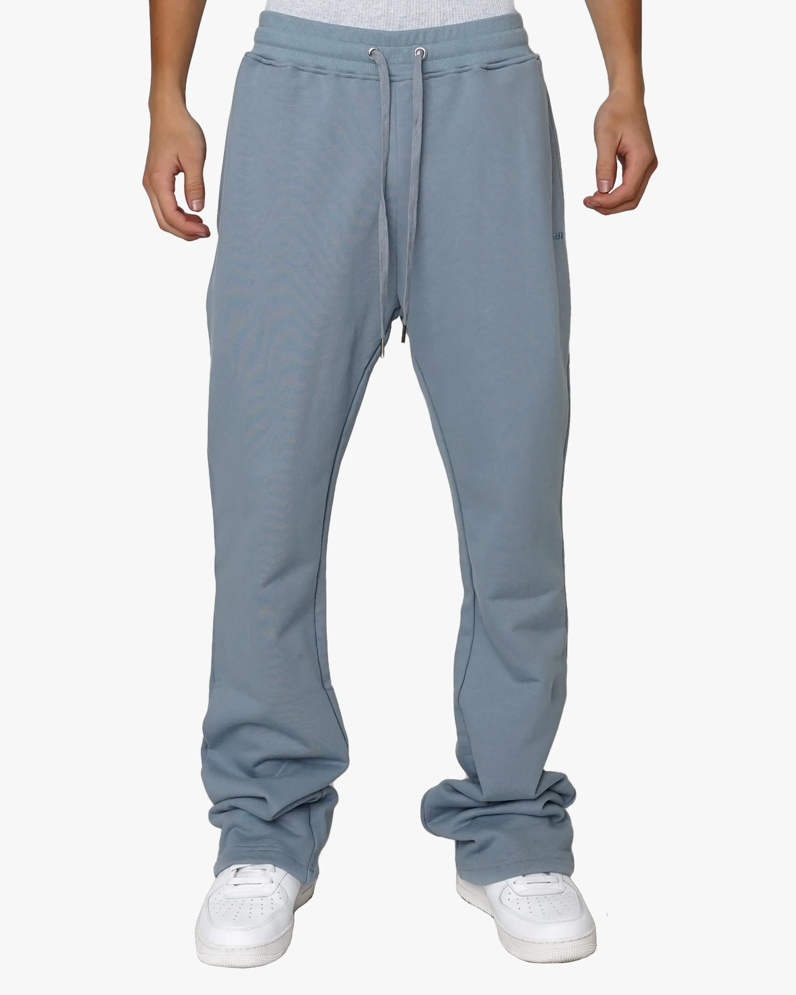 BIG N TALL PERFECT FLARE SWEATPANTS-DENIM BLUE