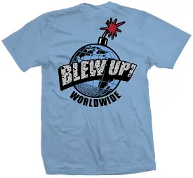 Blew Up Worldwide - University Blue T-Shirt