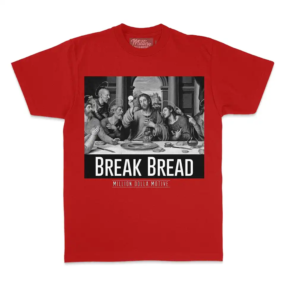 Break Bread - Red T-Shirt