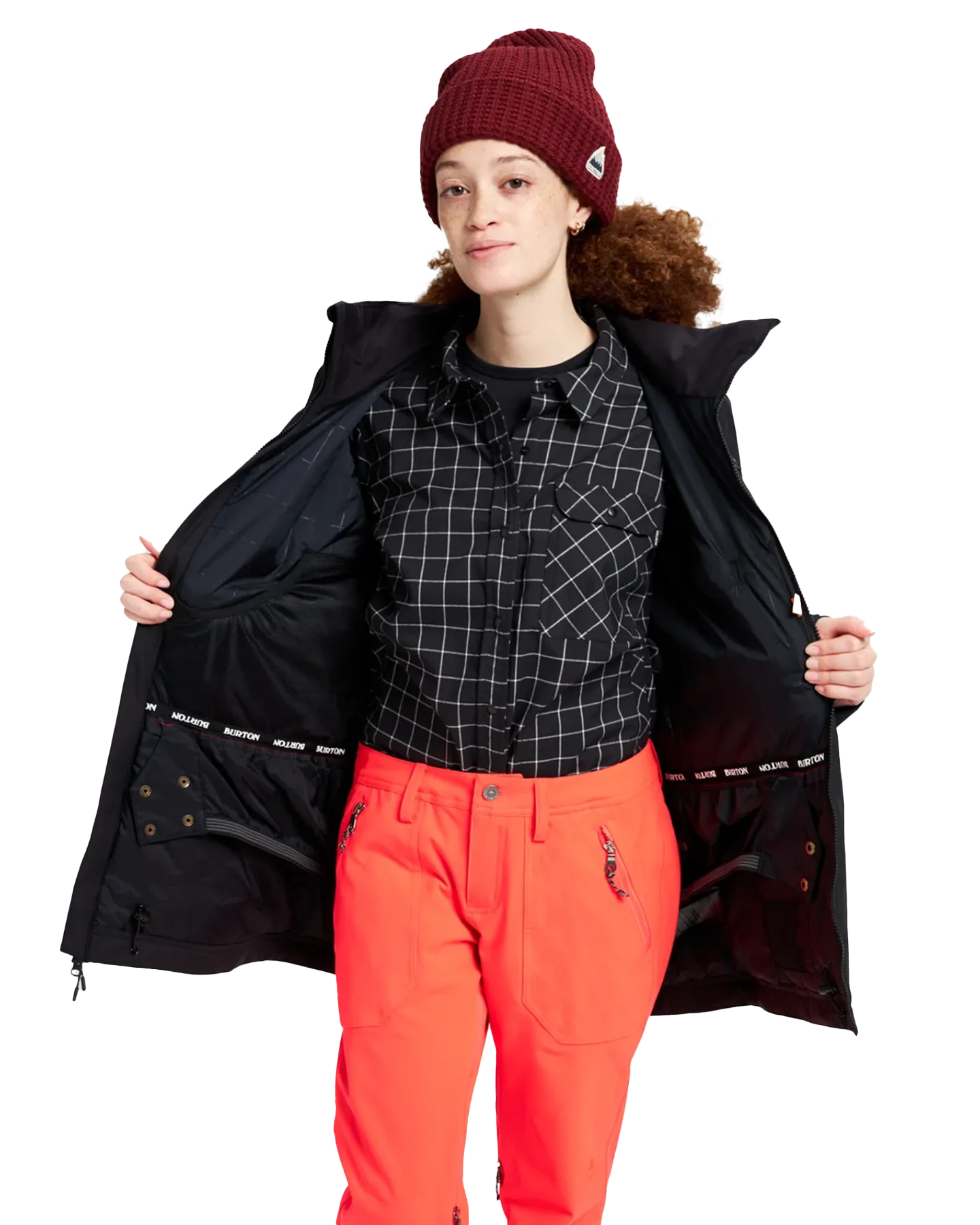 Burton Women's Lelah 2L Snow Jacket - True Black | Shop Coats & Jackets at Trojan Wake Ski Snow & Snow Skiers Wareho