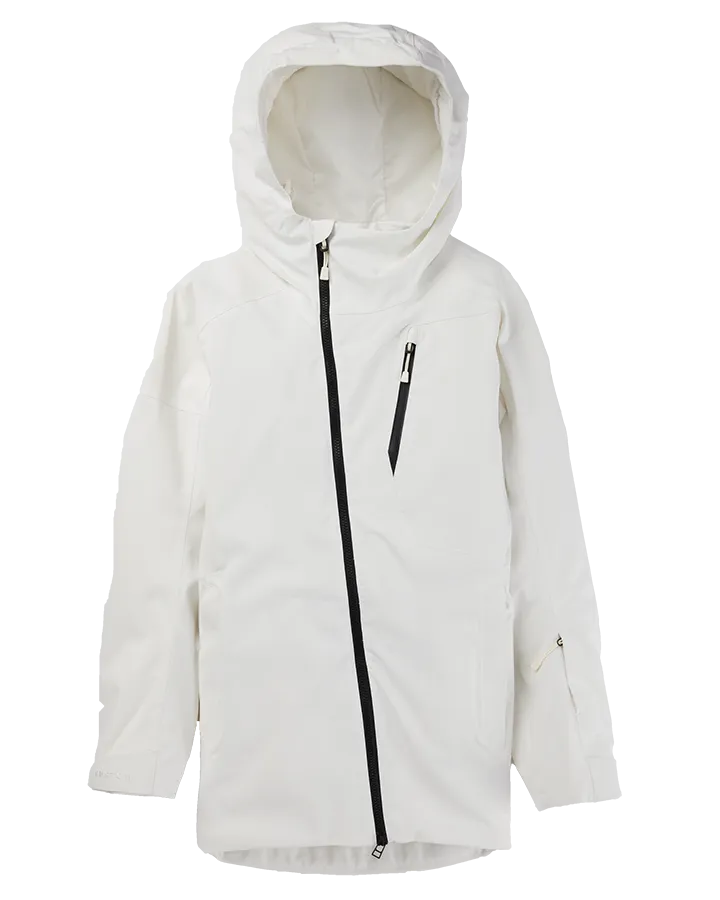 Burton Women's Pyne 2L Snow Jacket - Stout White | Shop Coats & Jackets at Trojan Wake Ski Snow & Snow Skiers Wareho