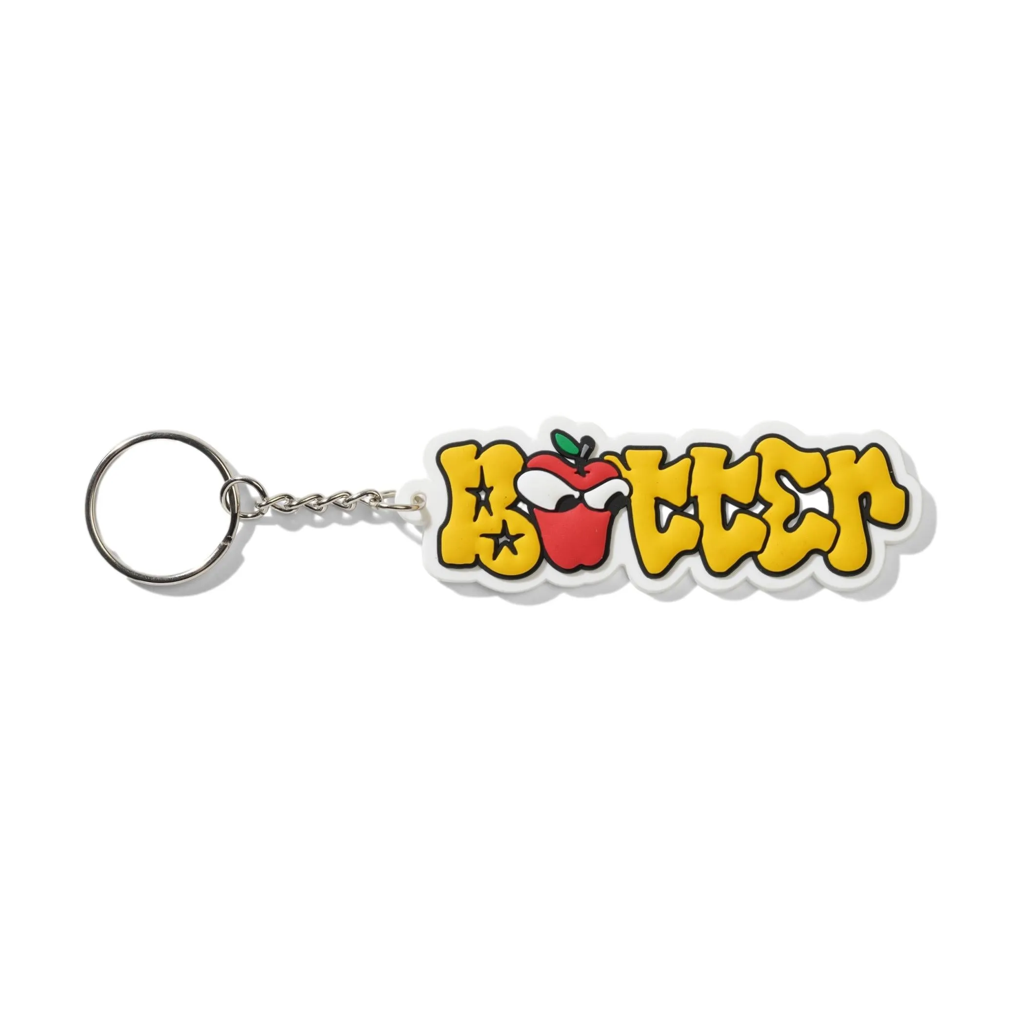 Butter Big Apple Rubber Key Chain