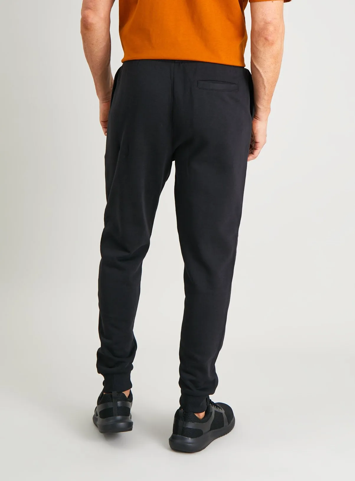 Buy Black Cuffed Joggers XL | Joggers | Tu