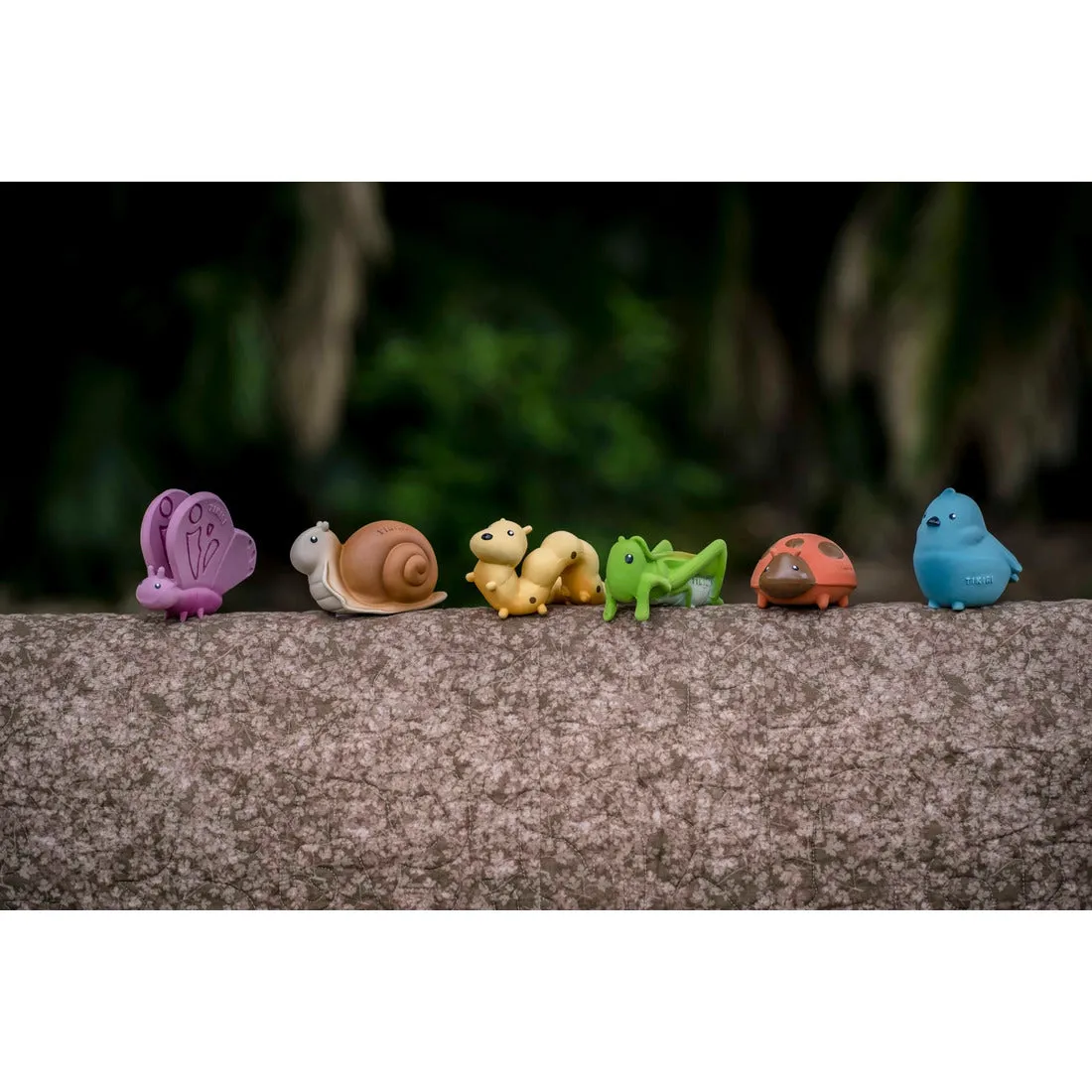 Caterpillar - Garden Friends Natural Rubber Toy