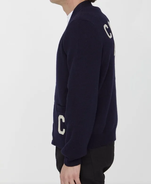 CELINE  |Casual Style Logo V-neck & Crew neck