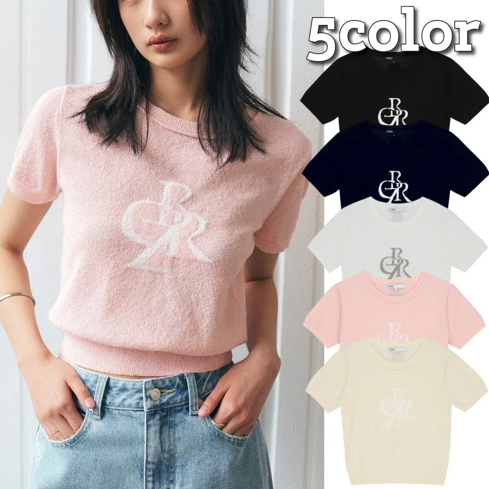 citybreeze  |Casual Style Street Style Short Sleeves Elegant Style Logo