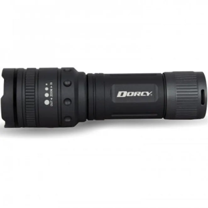 Dorcy 1000 Lumens Twist Focus Light Torch Aluminium Impact Water Resistant