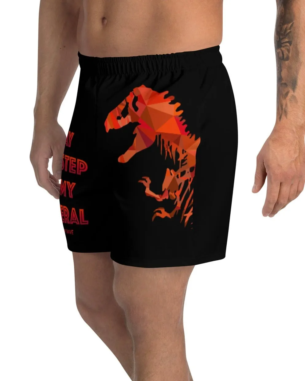 Dubstep Rex Athletic Shorts