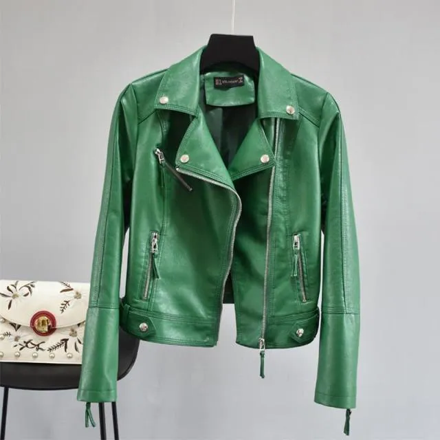 Fiona Biker Leather Jackets