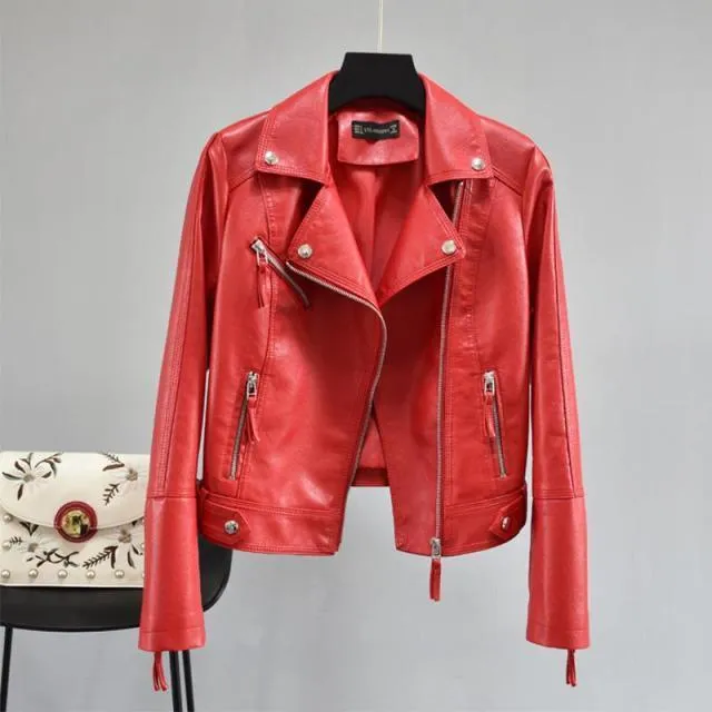 Fiona Biker Leather Jackets