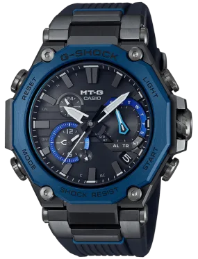 G-SHOCK MEN’S ANALOG-DIGITAL MTGB2000B-1A2- BLACK & BLUE 