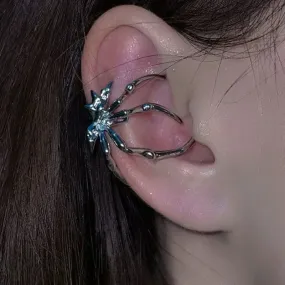 Gothic Dark Style Spider Designer Ear Cuff