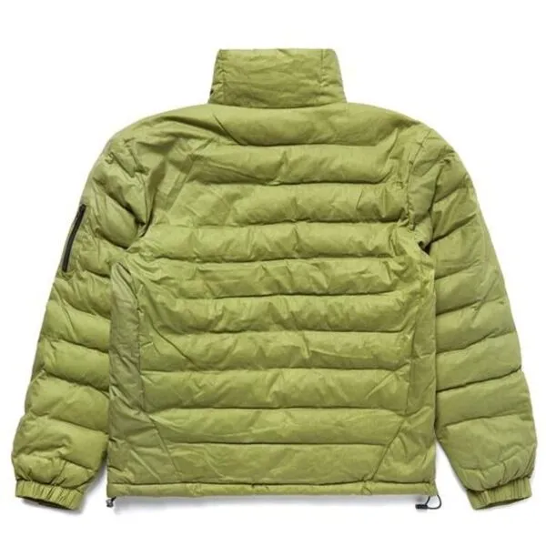 H+ Plus Thermo Reactive Olive Puffer Jacket - The Puffer Jackets