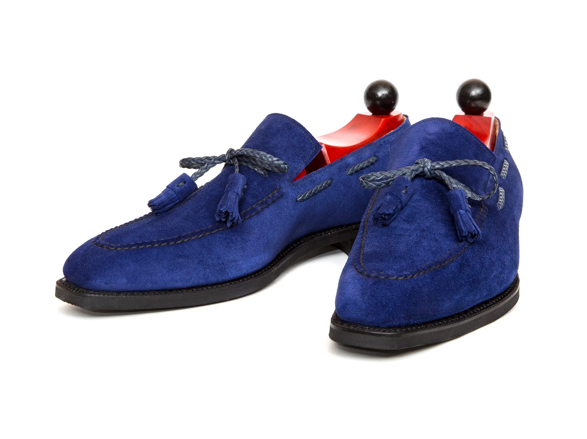 Issaquah - MTO - Vivid Blue Suede - MGF Last - City Rubber Sole