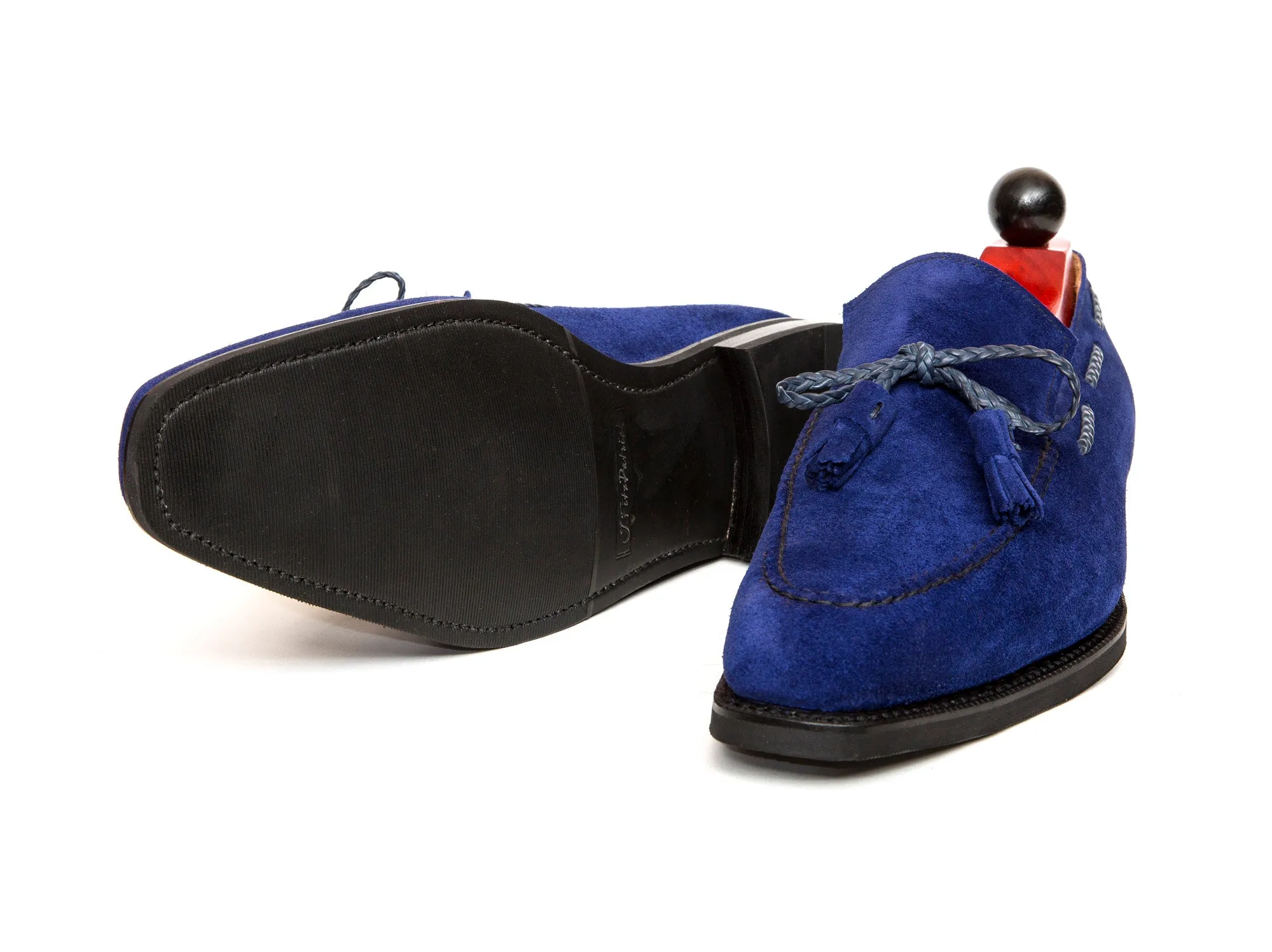 Issaquah - MTO - Vivid Blue Suede - MGF Last - City Rubber Sole