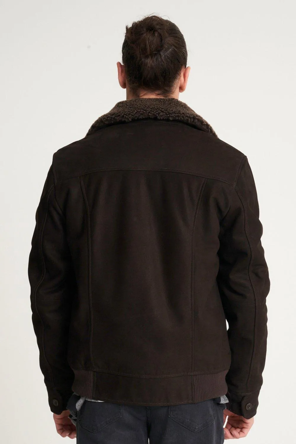 Jackets & Coats | Buffalo Leather Flight Jacket | Barneys Originals