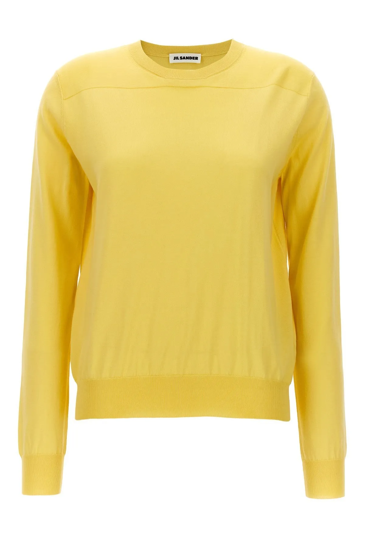 Jil Sander  |Crew Neck Casual Style Long Sleeves Plain Elegant Style