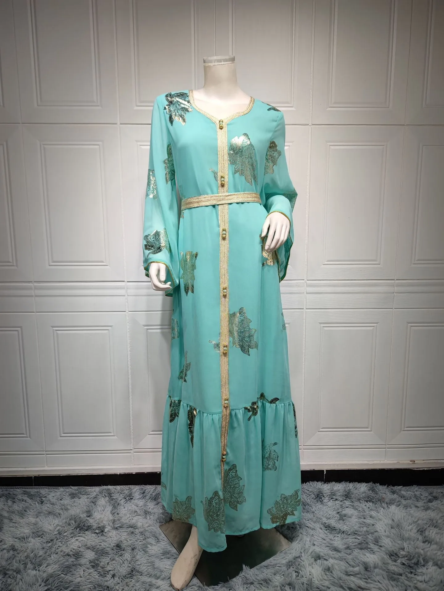 Kaftan Abaya Party Gown Casual Loose, Sundress