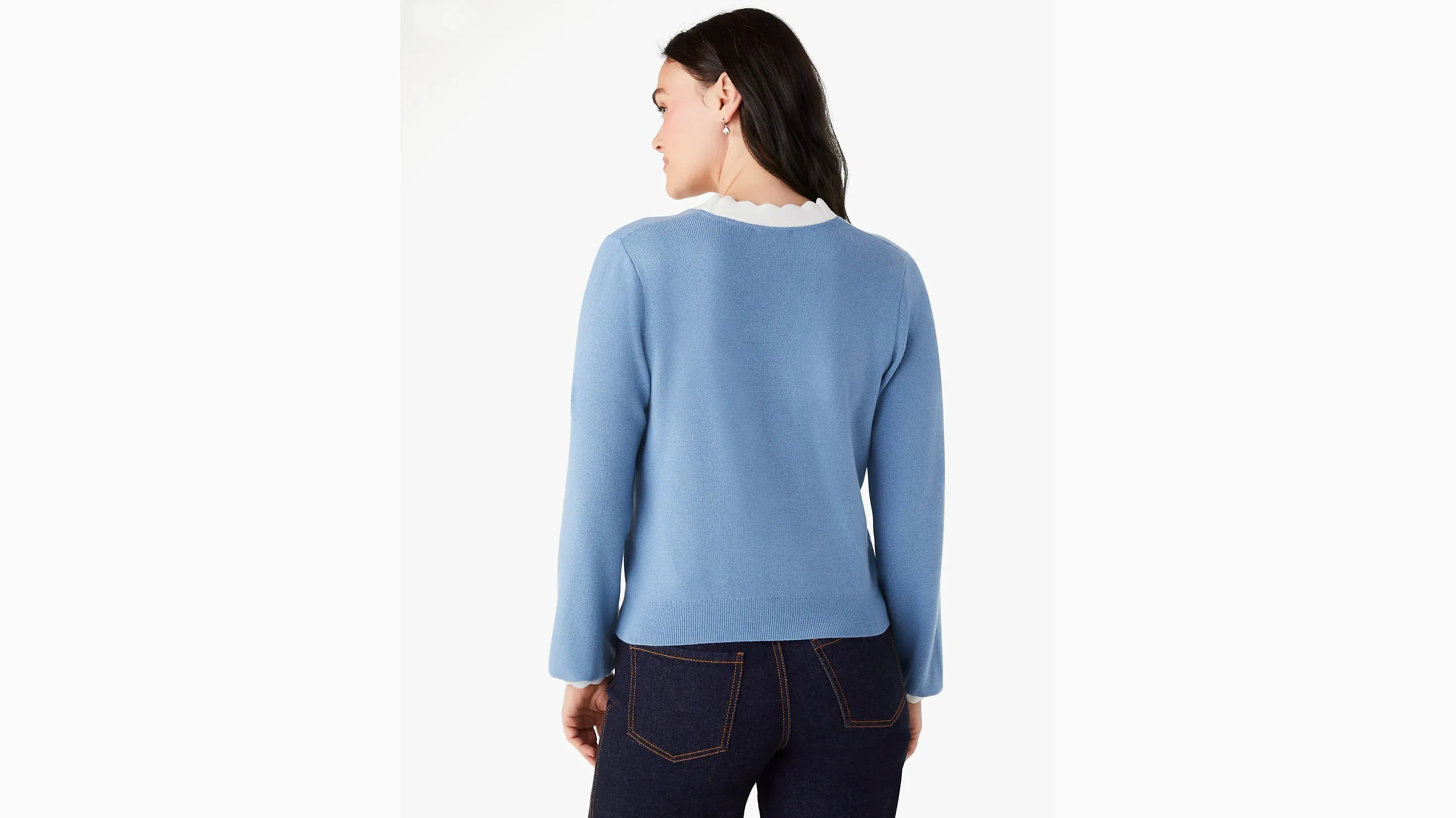 kate spade new york  |Casual Style Plain Logo Outlet Cardigans