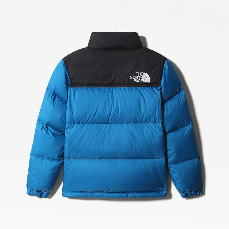 Kids 1996 Retro Nuptse Banff Blue Jacket - The Puffer Jackets