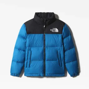 Kids 1996 Retro Nuptse Banff Blue Jacket - The Puffer Jackets