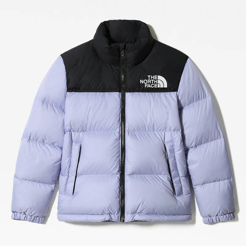 Kids 1996 Retro Nuptse Lavender Jacket - The Puffer Jackets