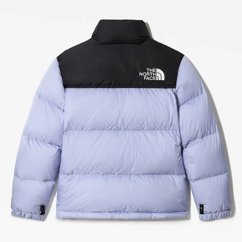 Kids 1996 Retro Nuptse Lavender Jacket - The Puffer Jackets