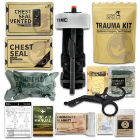 Kit de secours d'urgence / premiers secours IFAK Rhino Rescue - Military Trauma Kit