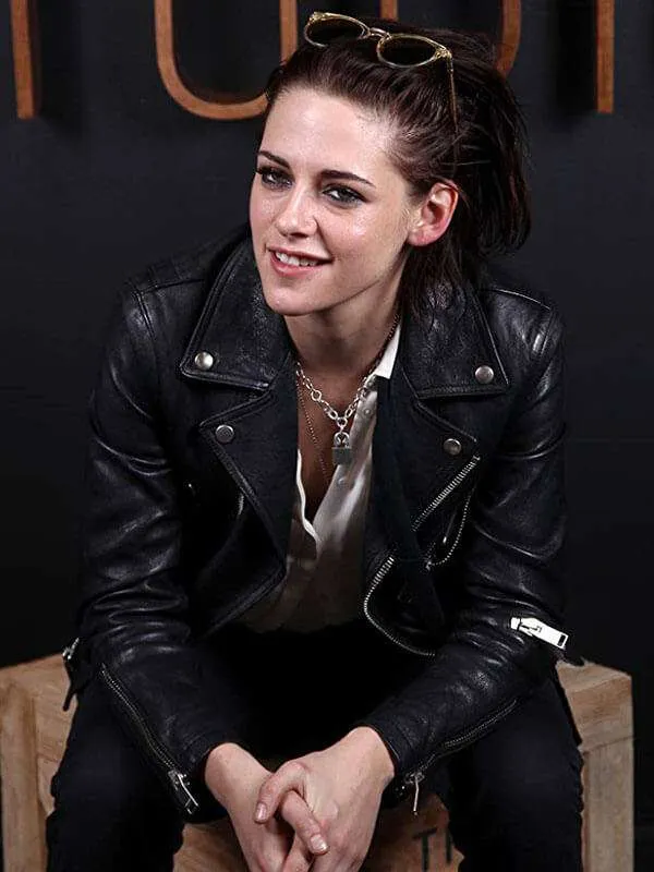 Kristen Stewart Biker Jacket - New American Jackets