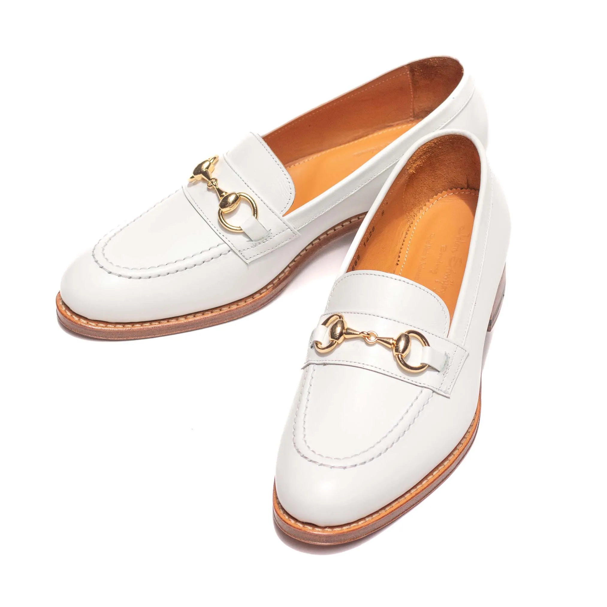 Ladies Bit Loafer / White 98689