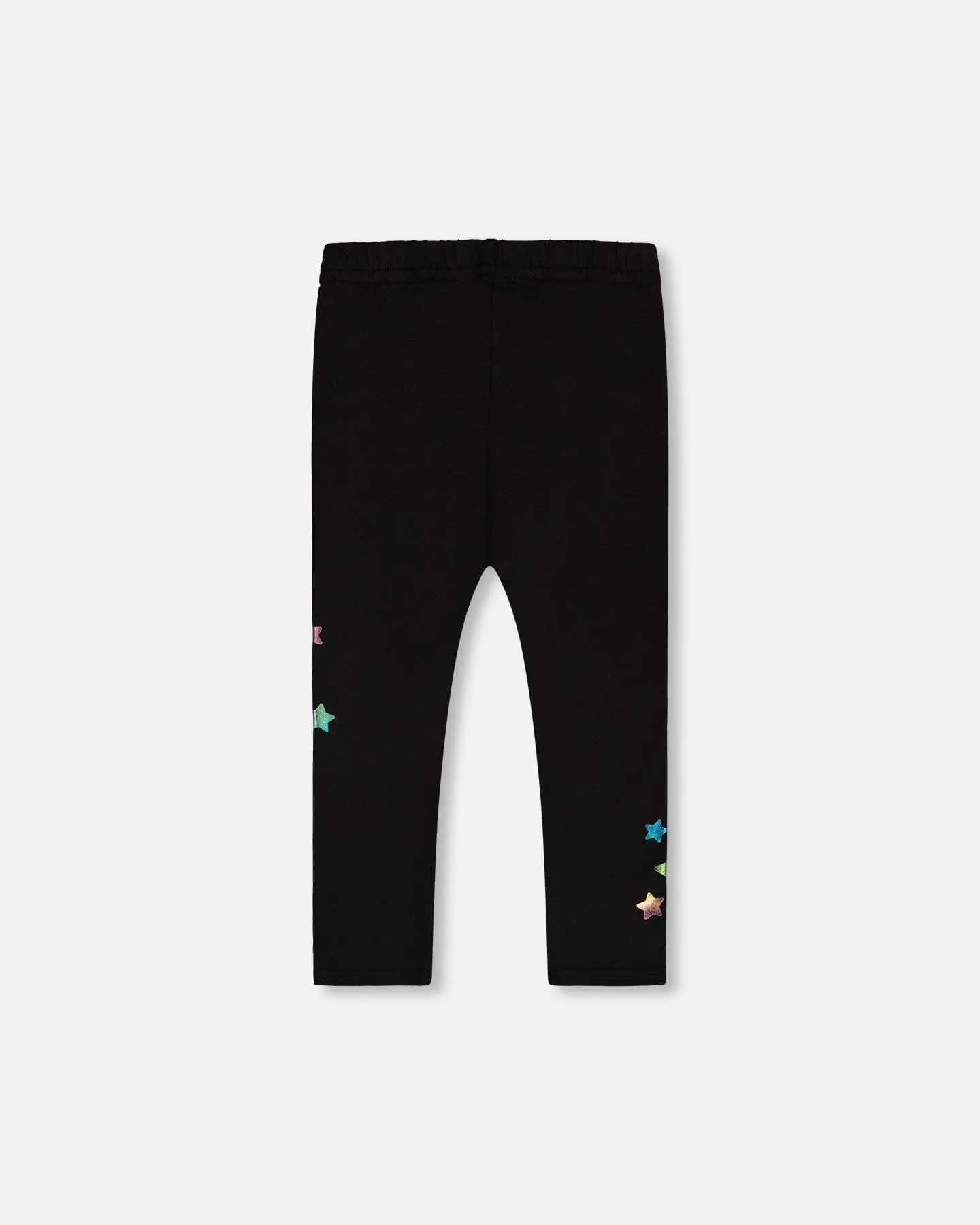 Leggings Black Printed Stars