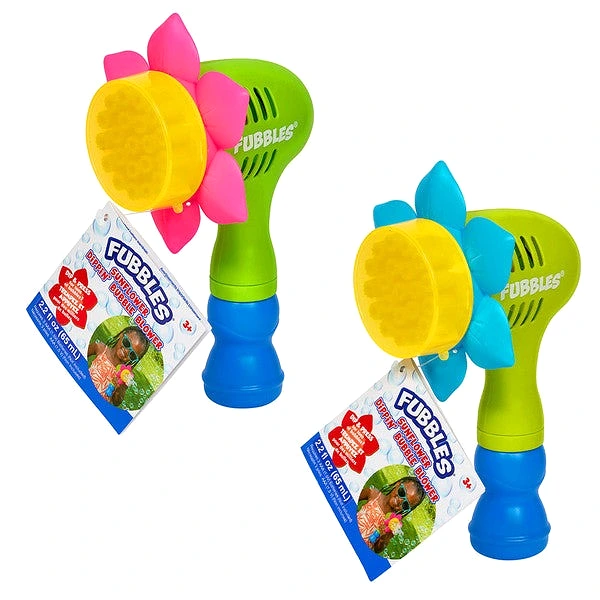 Little Kids Inc Fubbles Sunflower Dippin' Bubble Blower