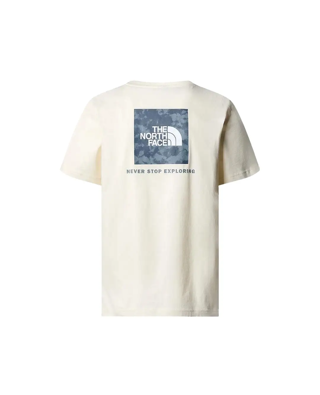 M S/S REDBOX TEE WHITE DUNE/BLUE DUSK LO