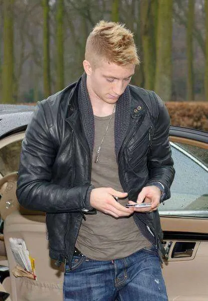 Marco Reus Leather Jacket - New American Jackets