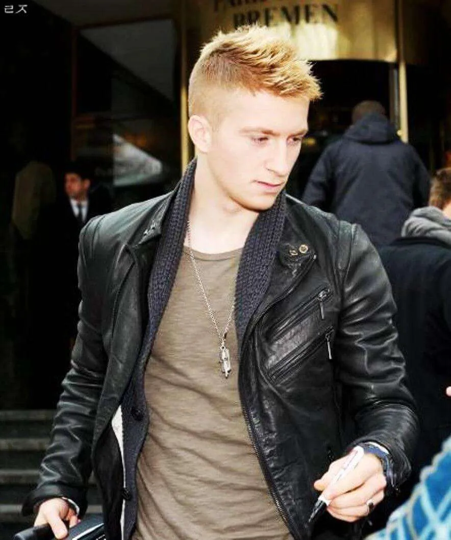 Marco Reus Leather Jacket - New American Jackets