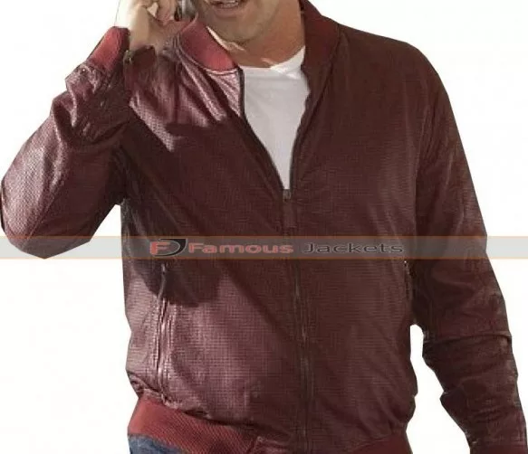 Matt LeBlanc Episodes Bomber Leather Jacket - Famous Jackets