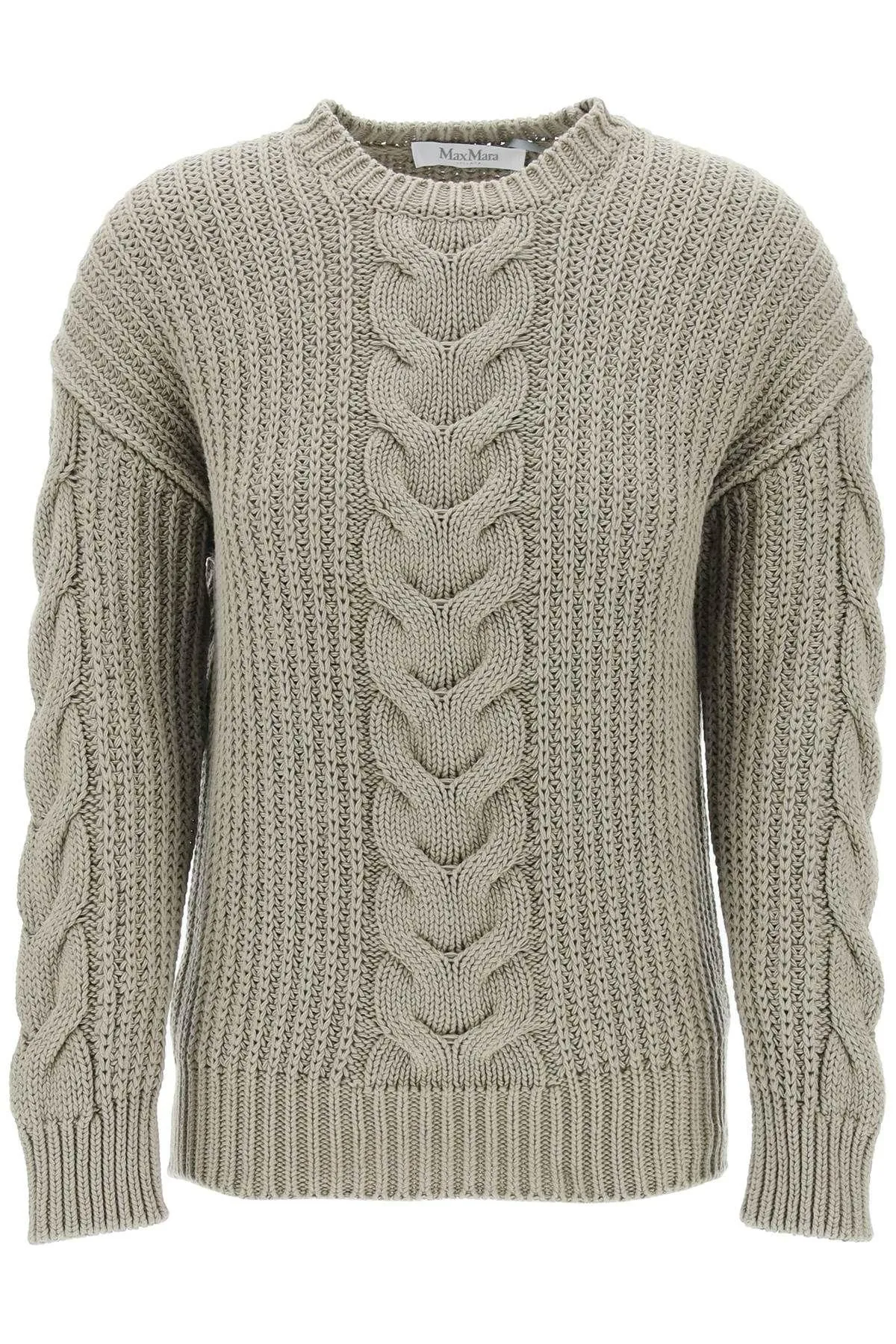 MaxMara  |Casual Style Long Sleeves Cotton Elegant Style