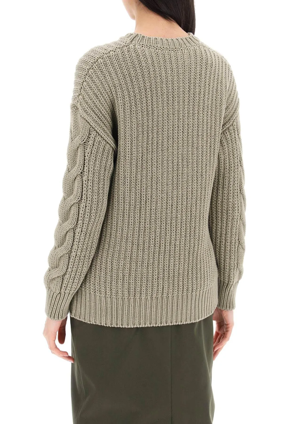 MaxMara  |Casual Style Long Sleeves Cotton Elegant Style