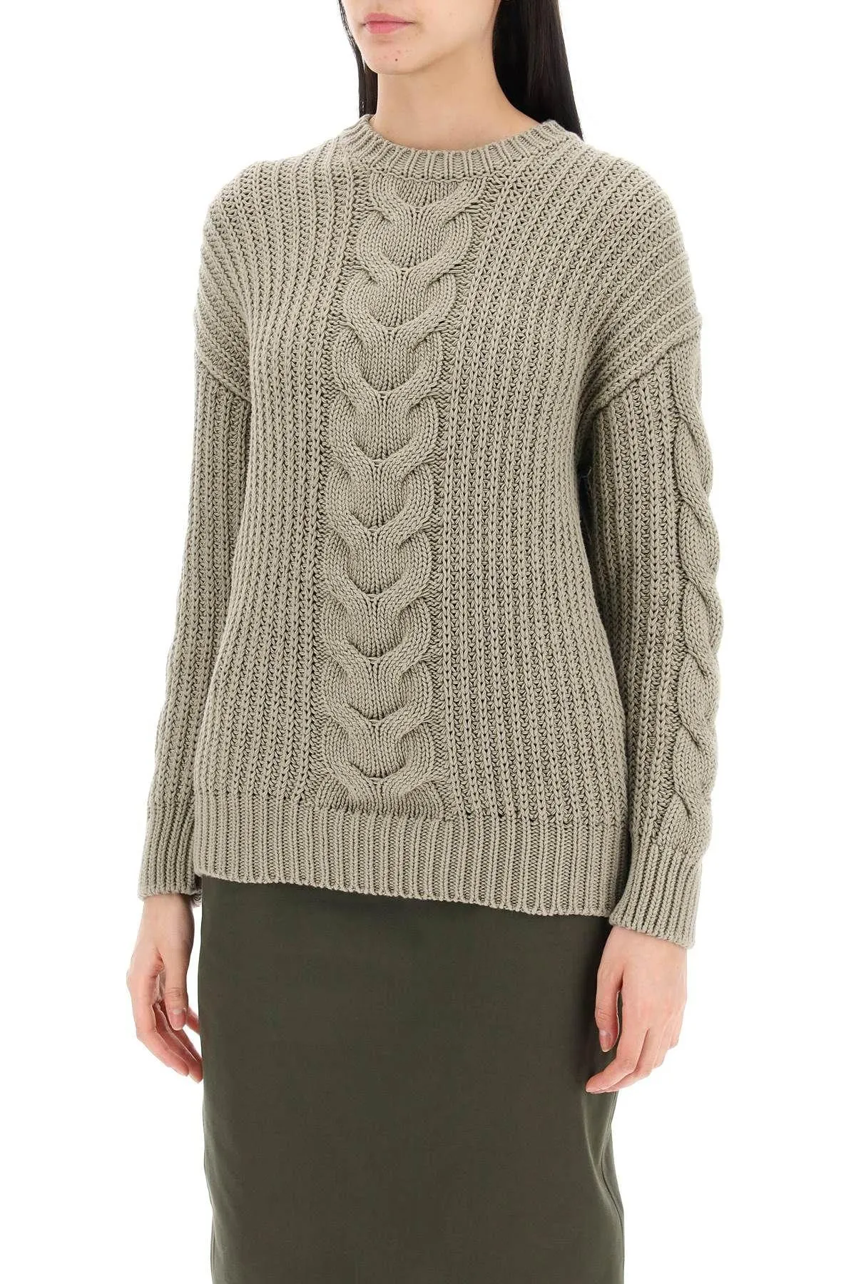 MaxMara  |Casual Style Long Sleeves Cotton Elegant Style