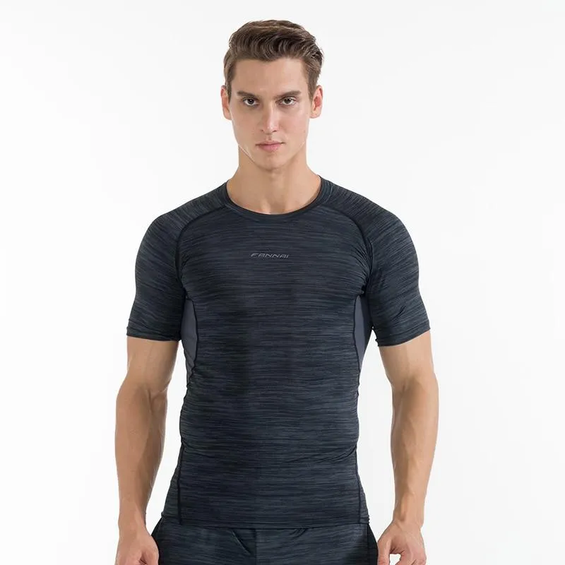 Men's Compression Running Bodybuilding Fitness Sportswear Sport T-Shirts